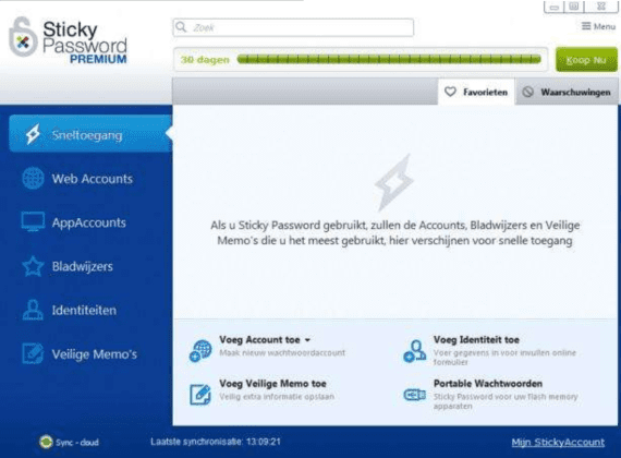 sticky password