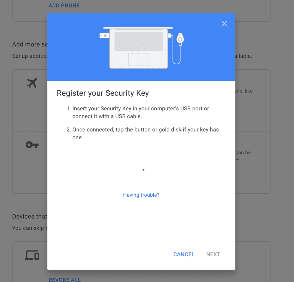 yubikey google