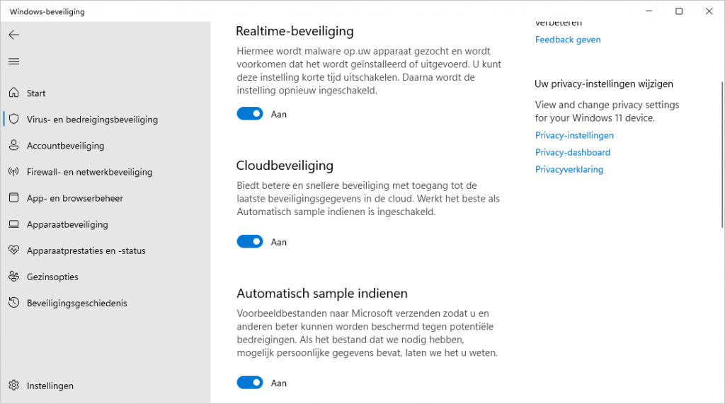 Windows-beveiliging