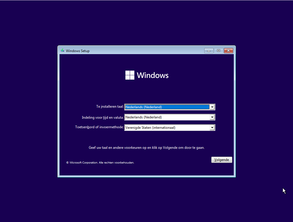 Windows 11 installeren