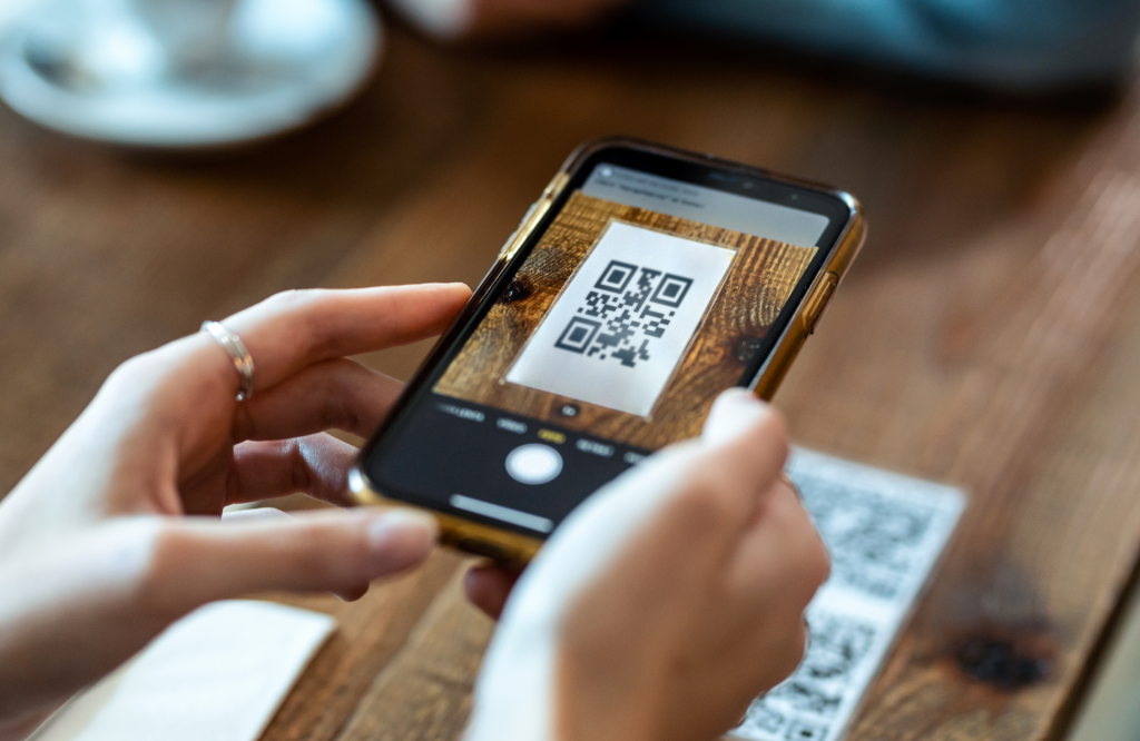 qr-code menukaart