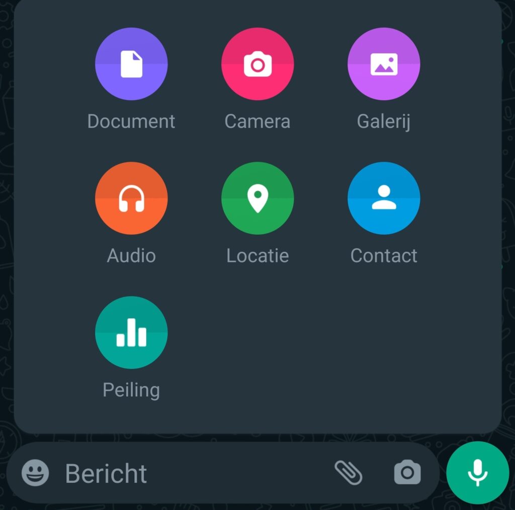 Locatie delen in WhatsApp