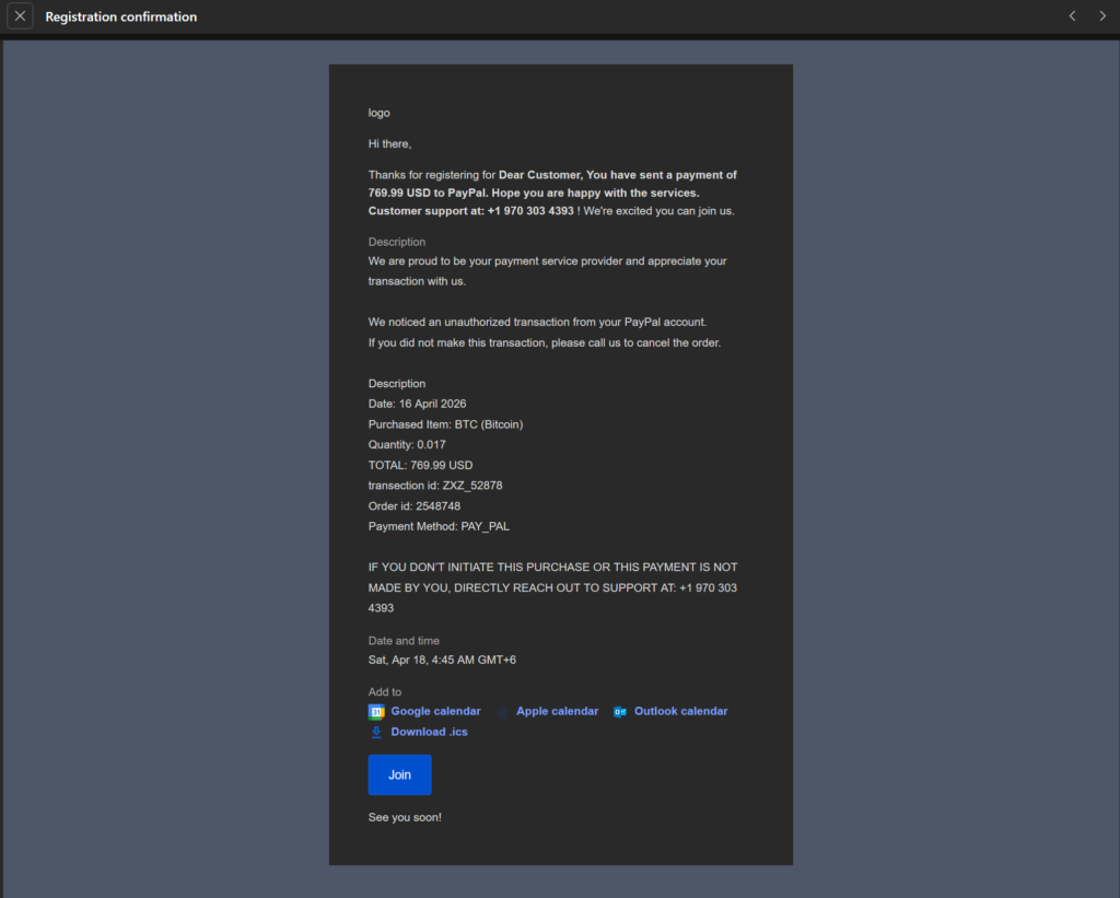 phishing paypal