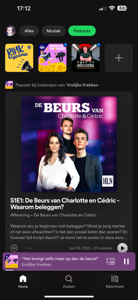 Spotify podcasts