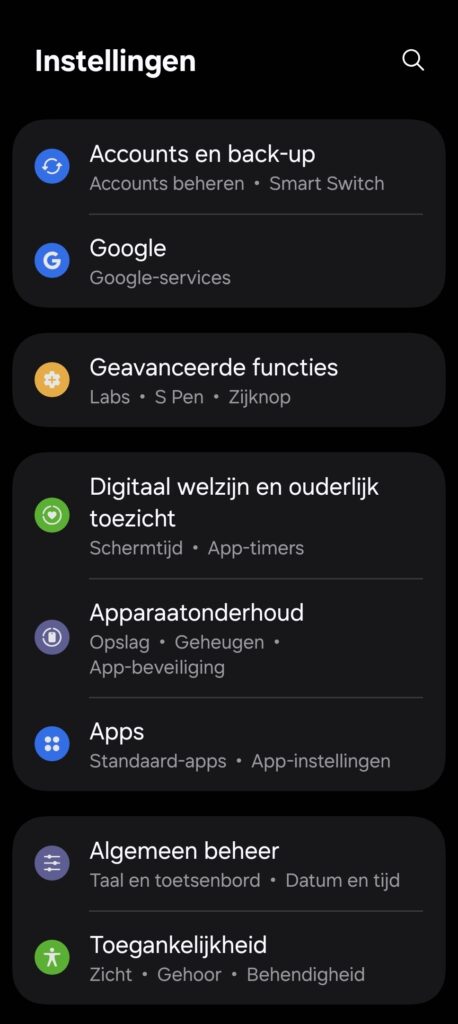 Extra Google-account toevoegen