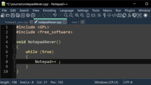notepad++