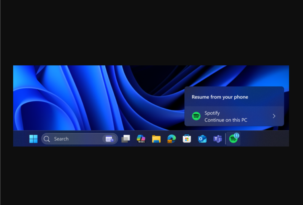 resume Windows 11