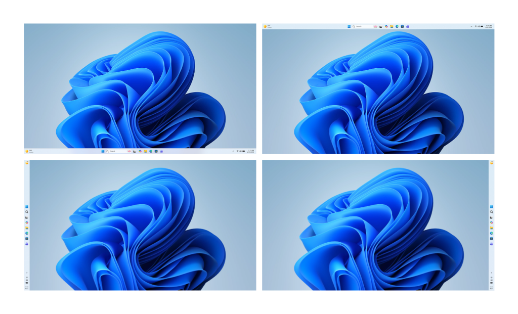 taakbalk Windows 11