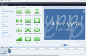 windows movie maker